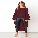 Women Chiffon Dresses Fashion Black Red Long Sleeve Spring Summer Woman Dress Vestido De Mujer Femme Robe