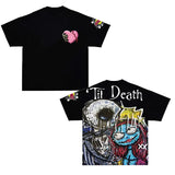 Zingj T-Shirt Oversized Y2K Blouse Korean Gothic T-Shirt Couple Retro New Sweatshirt 211-0-Outfit
