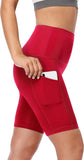 Shorts Pocket Five Points Female Fitness Training Running Cycling Tight Exercise