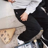 Year's Popular Street Clothing Jeans Y2K Casual Hip-Hop Blue Baggy