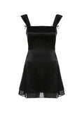 mini dress with straps without
