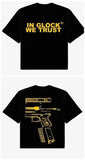 Men's T-Shirt Y2K Short-Sleeved Men's Former Dormitory Hip-Hop Loose Letter Printing Handsome Fried Street Round Collar Cotton Oversized
