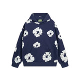 High Street Tide Card Letter Printed Loose Jeans Jacket Men's And Women's Same High Street