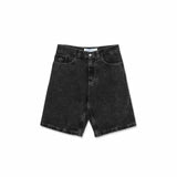 Boy Jeans Y2K Hip-Hop Cartoon Embroidery Retro Blue Loose Gothic Wide-Legged