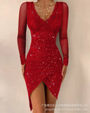 Zingj And Summer 2023 Lace Splicing Slit Tight Skirt-LZS33160