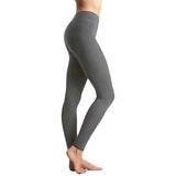 Style Brushed Pants Bottoming Trousers Thin Solid Color Skinny Tight Yoga