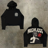 Men's Hoodie Y2K Original Hip-Hop Cartoon Graphic Printing Pullover Fashion Leisure