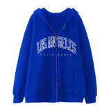 Style Lazy Cardigan Hoodie 2024 Spring And Autumn Oversize Zipper Jacket Couple