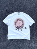 Short Sleeves Latest Album UTOPIA Album Same Printed T-Shirt Hip-Hop High Street Half