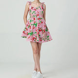 Women's V-Neck Lantern Sleeve Long Sleeve Short Top Broad Leg Trousers Fashion Suit Women's