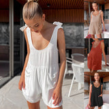 Summer Solid Color Sleeveless Casual