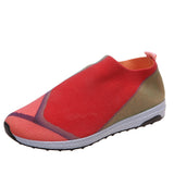 Style 23 Summer Shallow Mouth New Leisure Flying Weave Large-Size Sports Shoes Women's Single