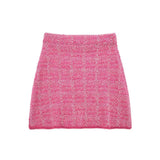 And Winter New Textured Short Knitted Coat 4331168 Miniskirt