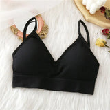 Seamless Women Bra Tank Tops Underwear Women Adjustable Shoulder Strap Wire Free Bralette Female Lingerie Brassiere