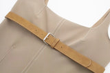 New Spring Style Silk Thread Decoration With Belt Slim Halter Top