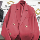 2025 New Black British Style Suitcase Lady French Style Fashioned Small Suit