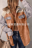 The Ins Autumn Hot Coat Cotton Made Old Wind Double Pocket Hooded Boyfriend Wind Coat Longer Version-Outfit