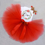 Baby Infant Christening One Year 1st Birthday Outfit Princess Cottoning Baptism Baby Girl Unicorn Dress Baby