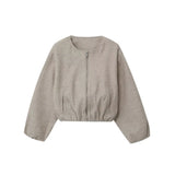 And Autumn 2025 Fashion New Soft Bomber Jacket Women's