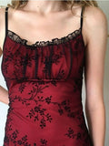 Floral Mesh Paneled Mini Dress- Outfit
