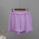 Rose Red Summer Soft Sets Women 2022 100% Cotton Suits Loose Casual 2-Pieces Short T and Shorts Pants Solid