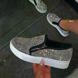Zingj Station Autumn And Winter 2024 Fashion Diamond Zipper Large Size Thick-Soled Love Shoes