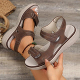 Sports Sandals 2025 New Thick-Bottomed Leisure Magic Sticker Beach Cool Slippers
