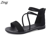 Women Sandals 2023 Summer Shoes Woman Flat Sandals Beach Shoes sandalias mujer chaussures femme