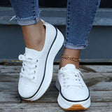Zingj Station Leisure Thick Soles Fly Weave Breathable Large Size Outdoor Sports Women's Shoes Large Size Outdoor
