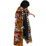 Spring Trench African Ethnic Style Long