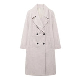 Autumn And Winter New Women's Street To Keep The Heating Of Soft And Loose Coat Coat Women