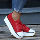 Zingj Station Leisure Thick Soles Fly Weave Breathable Large Size Outdoor Sports Women's Shoes Large Size Outdoor