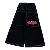 Wide-Legged Jeans Street Hip-Hop Personality Y2K Straight Casual