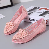 Zingj Shoes 2023 Summer New Korean Fashion Bean Shoes Students Pregnant Women Soft Soles Leisure Breathable Single Shoes Women's