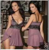 Zingj Style Sexy Underwear Sexy Female Retro Treasure Blue Passion Lace Mesh Gauze Halter