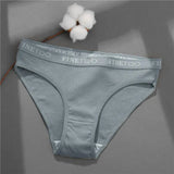 Women's Cotton Briefs Sexy Low Waist Underwear Ladies Fashion Panty Female Underpants Intimates Lingerie