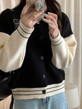 Zingj Style Lazy Knitted Sweater Women's Autumn New Loose Casual Sweater Cardigan