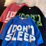 Letter cute T-shirt Cotton Loose Women 2022 new Tops Harajuku Casual Femme T-shirts Korean Fashion Plus Size
