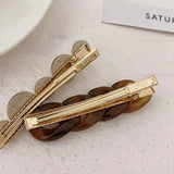 Handmade Chain Hair Clips Gold Color Long Barrettes Hair Clips For Women Girls Korean Fashion Hairpin Hair Accessories