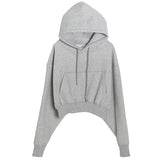 Basic Solid Hooded Tracksuit SetOutfit