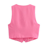 Spring Split Vest 5320767 Casual Shorts