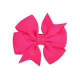 Inches Candy Color Baby Mini Small Bowknot Hair Clips For Cute Girls Safety Hairpins Barrettes Headwear Kids Hair