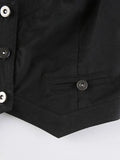 corset top with button