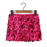 New Autumn Sequins Are Decorated With Mini Fashionable Short Skirts And Half