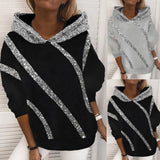 Hoodies Letter Printed Women Sweatshirt Autumn Winter Long Sleeve Harajuku Pullovers Female sudadera mujer