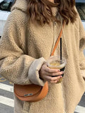 Preppy Reversible Lambswool Hooded Jacket- Outfit