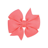 Inches Candy Color Baby Mini Small Bowknot Hair Clips For Cute Girls Safety Hairpins Barrettes Headwear Kids Hair