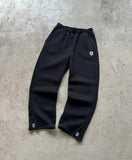 New Popular S Embroidery Printing Series For Teen Couples Casual Broad Legged