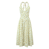 New Spring Style Cotton Dress With A Collar At The Waist And A Slim