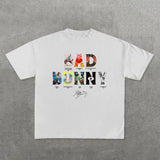 Hip Hop T-Shirt Harajuku Cotton T-Shirt Gothic Street Clothing Fashion Punk Casual Cotton Loose